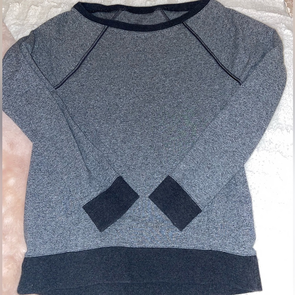 Heather Gray Lululemon sweatshirt - size 6